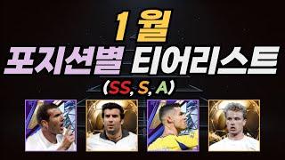 놓치면 후회하는, 새해 첫 포지션별 티어리스트