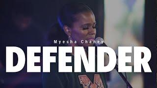 Defender Cover | Myesha Chaney