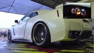 EVS Motors White Lightning GT-R 1,335HP Package Dyno Video 200MPH Maximum Boost!