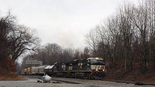 Amtrak & NS action on the Blue Ridge district!