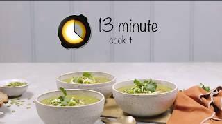 How to make Healthy Zucchini Soup in 13 minutes with Crockpot® Express XL Pressure Multicooker