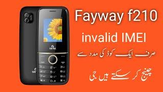 Faywa f210 imei change√faywa china mobile f210 imei repair Abdullah