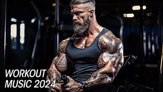 WORKOUT MOTIVATION MUSIC MIX 2024  POWERFUL HIPHOP TRAP & BASS  GYM WORKOUT MUSIC