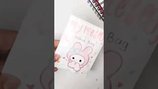 My Melody Blind Bag Paper  Opening ASMR #sanrio #mymelody  #paperdiy #asmrunboxing #craft #blindbag