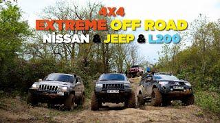 EXTREME OFF ROAD  Jeep Cherokee Mitsubishi L200 Nissan Patrol Mercedes Landrover