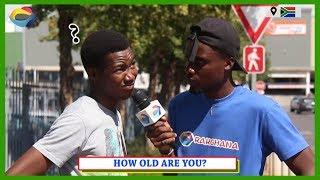 HOW OLD ARE YOU? | Street Quiz South Africa | Street Quiz Mzansi | Funny African Videos