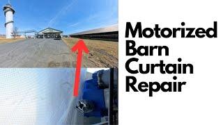 Tips for Freestall Barn Curtain Motor Replacements.  AutoVent LLC Curtain University