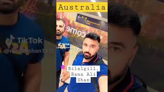 Bilal aslam Gill and Rana Ali Shan in Australia #kabaddi #kabaddi150 @kabaddi150com