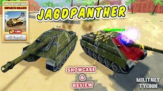 JAGDPANTHER Showcase & Review | Military Tycoon Roblox