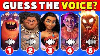 Guess The Moana Characters by Voice ️ Moana, Maui, Toamatoa | Moana 2 We're Back Movie Quiz