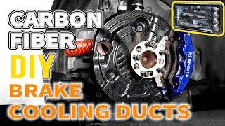 How to Bake a Prepreg Carbon Fibre Brake Cooling Ducts in an Oven [DIY]