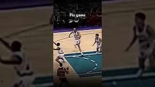 "Michael Jordan's Epic Flu Game: The Untold Story of Game 5" #youtube #youtubeshorts #edit #jordan