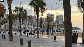 Morning time live on the beach ️ Benidorm Spain ! Live stream today