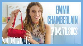 Every Outfit Emma Chamberlain Wears in a Week | 7 Days, 7 Looks | Vogue