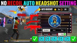 Free Fire Headshot Setting After Ob49 Update 2025Best Sensitivity Settings ️| Sensitivity Setting