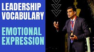 Leadership Vocabulary - Emotional Expression