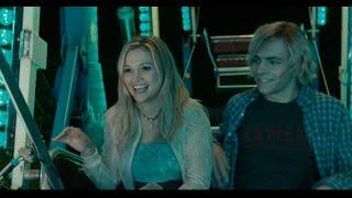 Olivia Holt & Ross Lynch in Status Update - ferris wheel scene