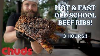 Hot & Fast Beef Ribs | Chuds BBQ