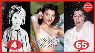 Ava Gardner ⭐ Transformation From 1 To 67 Years Old