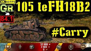 84_World of Tanks 105 leFH18B2 WoT Replay - 8 Kills 2.3K DMG(Patch 1.5.0)