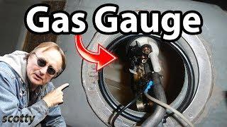 How to Fix a Gas Gauge (Sending Unit Replacement) - DIY Car Repair with Scotty Kilmer