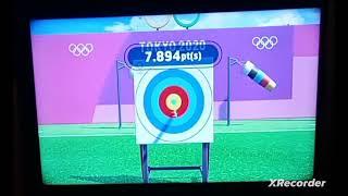 Mario and Sonic at Tokyo 2020 Olympic Games Archery (Luigi)