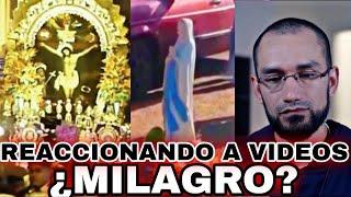 CAE del carro, resiste SISMO Imágenes Señor de los Milagros Reaccionando a videos