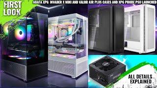 ADATA XPG Invader X Mini and Valor Air Plus Cases And XPG Probe PSU Series Launched -  All Details 