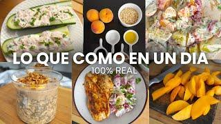 Todo lo que Como en un Día Saludable: ¡Recetas Fáciles y Deliciosas! ️