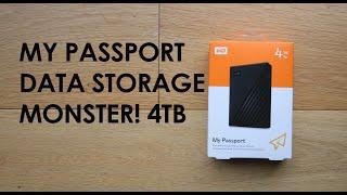 WD 4TB My Passport Portable Hard Drive With Password Protection - Installation and Setup