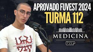 #43 Primeira entrevista com calouro da MEDICINA USP (Turma 112) | João Calil