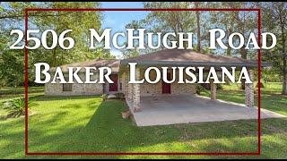 2506 McHugh Rd. Baker, LA 70714 on 1.31 Acres!