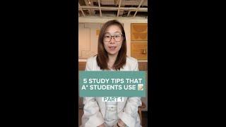 5 study tips that A* students use Part 1, I bet no one have told you before 