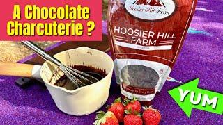 Chocolate Melting Wafers by Hoosier Hill Farm Review and How to make chocolate sauce charcuterie