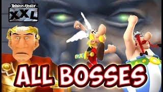 Asterix & Obelix XXL / Kick Buttix All Bosses | Boss Fights  (PS2, Gamecube, PC)