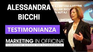 MARKETING IN OFFICINA® Testimonianza di Alessandra Bicchi