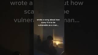 I wrote a song about how scary being vulnerable is #sadsong #singer #shorts