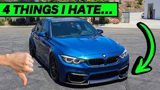 4 Things I HATE About My BMW F80 M3…