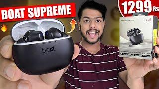 boAt Airdopes Supreme Unboxing & Review|True Wireless Earbuds 1500 Rs|