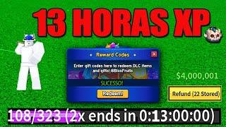 2 NOVOS CÓDIGOS DO ADM +27 CÓDIGOS DE 2X XP BELI E RESET NO BLOX FRUITS 2024 - blox fruit codes