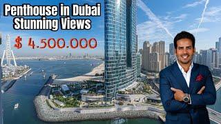 Dubai Luxury Living | Stunning 5242 Penthouse | Incredible Views for $ 4.5M