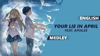 ENGLISH YOUR LIE IN APRIL medley [Dima Lancaster & AmaLee]