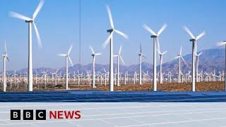 US pours trillions of dollars of public funds into new green industries - BBC News