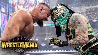 Bron Breakker vs. Penta vs. Finn Bálor vs. Dominik Mysterio: WrestleMania 41 Sunday highlights