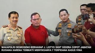 Oegroseno Berharap J. Sigit Copot Jabatan Rudiana Karena Terbukti Menyiksanya 7 Terpidana kasus Vina