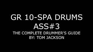 COMPLETE DRUMMER'S GUIDE TOM JACKSON Pg 10 AND 11 GR 10 ass 3
