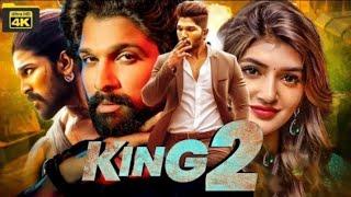 "King 2" New 2024 Released Full Hindi Dubbed Movie | Allu Arjun & Sreeleela New South Movies 2024