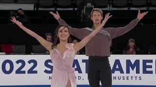 2022 Skate America Madison Chock & Evan Bates FD