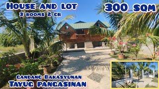 lot524 sold House and lot  3 rooms 2 cr w/kubo 300sqm 5 to 7mins drive town proper 1.6M