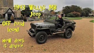 1943 Willys MB Jeep - Off Road Icon! How does it drive?